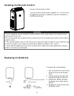 Preview for 3 page of Danby DPA100E1WDB Instructions Manual