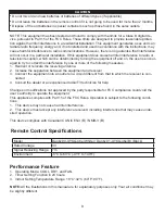 Preview for 4 page of Danby DPA100E1WDB Instructions Manual