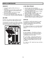 Preview for 11 page of Danby DPA100E3WDB Owner'S Manual