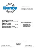 Preview for 1 page of Danby DPA100E5WDB-RF Owner'S Manual