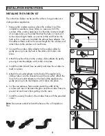 Preview for 9 page of Danby DPA100HB1BDB-6 Owner'S Manual