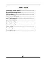 Preview for 2 page of Danby DPA110B2WDD Instructions Manual