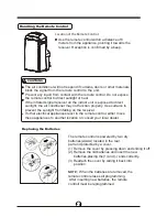 Preview for 3 page of Danby DPA110B2WDD Instructions Manual