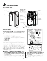 Preview for 9 page of Danby DPA110DHA1CP Owner'S Use And Care Manual