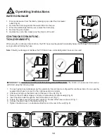 Preview for 14 page of Danby DPA110DHA1CP Owner'S Use And Care Manual