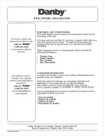 Preview for 13 page of Danby DPA120A1GB Owner'S Use And Care Manual