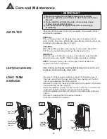 Preview for 17 page of Danby DPA120B1WB Owner'S Use And Care Manual