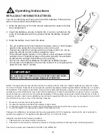 Preview for 12 page of Danby DPA120B3WDB Owner'S Use And Care Manual