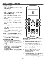 Preview for 38 page of Danby DPA120B8WDB-6 Owner'S Manual