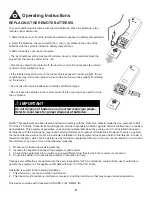 Preview for 11 page of Danby DPA120BCCWDB Owner'S Use And Care Manual