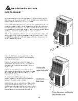 Preview for 15 page of Danby DPA120BCCWDB Owner'S Use And Care Manual