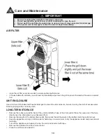 Preview for 16 page of Danby DPA120BCCWDB Owner'S Use And Care Manual