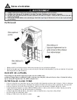 Preview for 31 page of Danby DPA120BCCWDB Owner'S Use And Care Manual