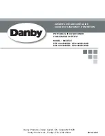 Danby DPA120CB1WDB Owner'S Use And Care Manual preview