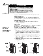 Preview for 34 page of Danby DPA120CB1WDB Owner'S Use And Care Manual