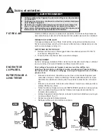 Preview for 34 page of Danby DPA120CB5BP Owner'S Use And Care Manual