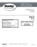 Danby DPA120E3WDB-6 Owner'S Manual preview