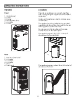 Preview for 6 page of Danby DPA120E3WDB-6 Owner'S Manual