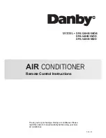 Danby DPA120HB1WDB Instruction Manual preview