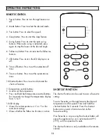 Preview for 14 page of Danby DPA120HB9IBDB-6 Owner'S Manual