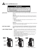 Preview for 18 page of Danby DPA120HCB1WDB Owner'S Use And Care Manual