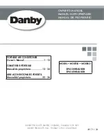 Danby DPA120HEAUBDB Owner'S Manual preview