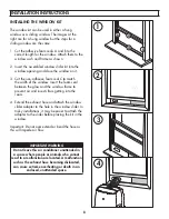 Preview for 9 page of Danby DPA135E1WDB Owner'S Manual