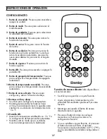 Preview for 38 page of Danby DPA140B1WDB-6 Owner'S Manual