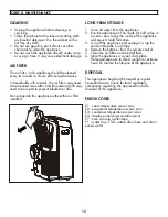 Preview for 13 page of Danby DPA140HBACBDB Owner'S Manual