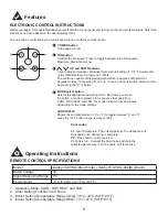 Preview for 8 page of Danby DPA140HEAUBDB Owner'S Use And Care Manual