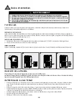 Preview for 39 page of Danby DPA140HEAUBDB Owner'S Use And Care Manual