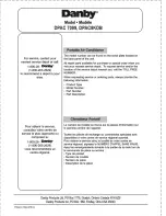 Preview for 28 page of Danby DPAC 7099 Owner'S Use And Care Manual