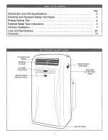 Preview for 2 page of Danby DPAC10071 Owner'S Manual