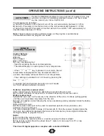 Preview for 10 page of Danby DPAC10099 Owner'S Use And Care Manual