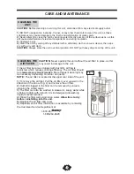 Preview for 11 page of Danby DPAC10099 Owner'S Use And Care Manual