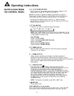 Preview for 10 page of Danby DPAC120011H Owner'S Use And Care Manual