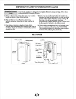 Preview for 5 page of Danby DPAC5009 Owner'S Use And Care Manual