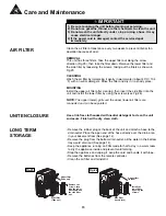 Preview for 16 page of Danby DPAC8511 Owner'S Use And Care Manual