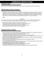 Preview for 7 page of Danby DPF074B1WDB Owner'S Use And Care Manual