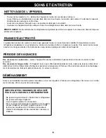 Preview for 20 page of Danby DPF074B1WDB Owner'S Use And Care Manual