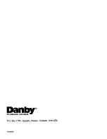 Preview for 24 page of Danby DPR2262W Safety Manual