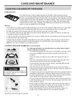 Preview for 16 page of Danby DR201BSSGLP Owner'S Use And Care Manual