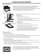 Preview for 19 page of Danby DR201BSSGLP Owner'S Use And Care Manual