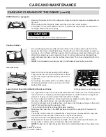 Preview for 17 page of Danby DR241WGLP Owner'S Use And Care Manual