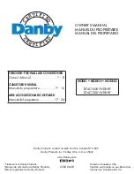 Danby DTAC100B1WDB-RF Owner'S Manual preview