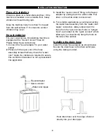 Предварительный просмотр 7 страницы Danby DTT100A1WDB Owner'S Use And Care Manual