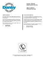 Preview for 14 page of Danby DUF082A1BSLDD-RM Owner'S Use And Care Manual