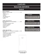 Preview for 2 page of Danby DUF138E1 Owner'S Use And Care Manual