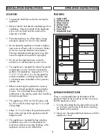 Предварительный просмотр 4 страницы Danby DUF206E1WDD Owner'S Manual