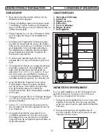 Предварительный просмотр 12 страницы Danby DUF206E1WDD Owner'S Manual